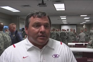 Louisiana National Guard Honored in 9/11 Tribute at Zachary High School