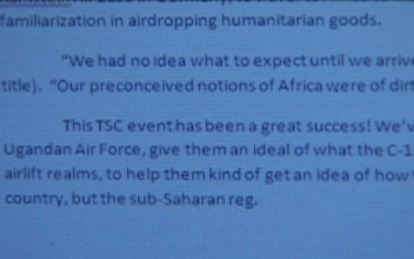 Air Force News: 17th Air Force Blogging