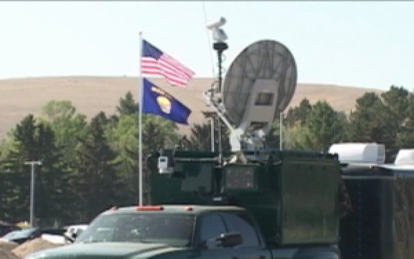 Communications Truck at Fort Harrison