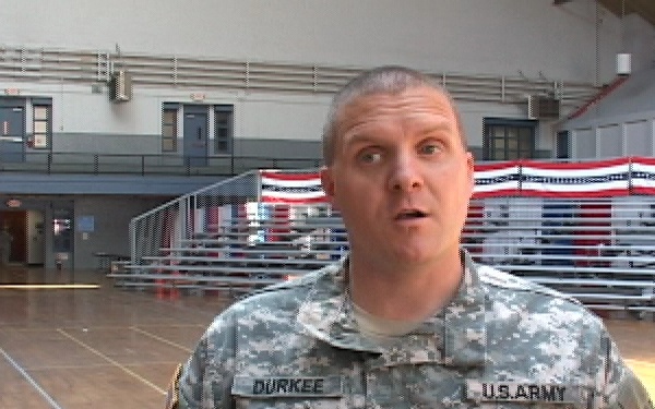 Military Police Welcome Home Ceremony
