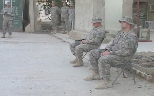 113th Bravo Battery Change of Command