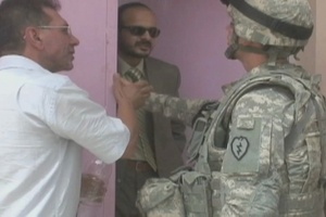 Operation Iraqi Freedom: U.S. Soldiers Conduct Site Surveys and Provide Hum