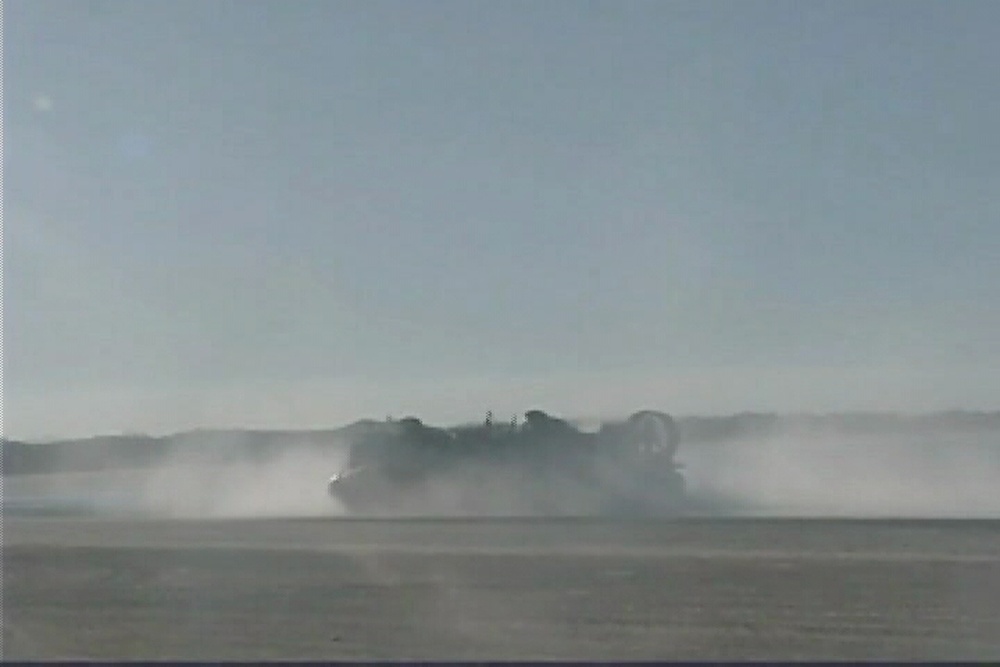 DVIDS Video Marines Training on Landing Craft Air Cushioned Vehicles