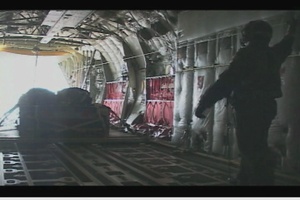 Airmen Do Combat Offload and Heavy Airdrop