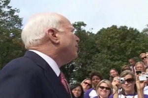 Sen. John McCain Visits FORSCOM's Family Readiness Group's Power Walk