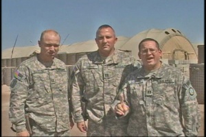 Capts. Buckelew, Martel, and Priest