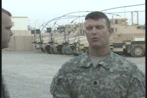 Sgt. 1st Class Newman, Lt. Col. Lawson