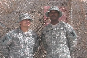 Staff Sgts. Lane and Rosado
