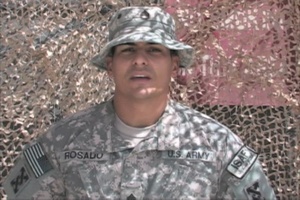 Staff Sgt. Rosado (in Spanish)