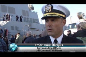 Daily News Update: Welcome Home USS James Williams