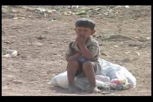 Humanitarian Aid Meal Handouts