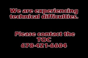 Technical Difficulties Slate for TOC