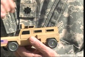 Afghanistan Pinewood Derby, Package