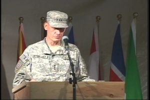 ISAF Regional Command South Change of Command, Part 3