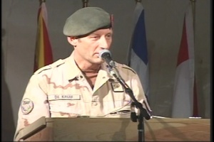 ISAF Regional Command South Change of Command, Part 5
