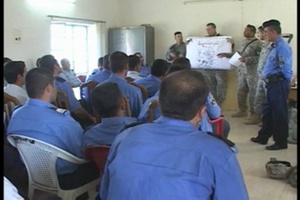 Echo 1-8 Cav. Training with Iraq Police
