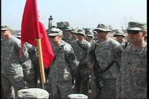 Tomahawks Uncasing Ceremony