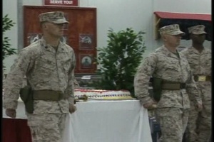234th Marine Corps Birthday Cake Cutting Ceremony