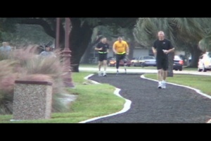 Gen. Petraeus and 1st Lt. Brennan Run Part 2
