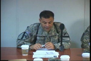 Town Hall Meeting with Col. Gonsalves and Sgt. Maj. Hof, Part 1