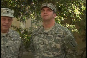 Lt. Col. Donovan and 1st Lt. Civiletta-Kalich