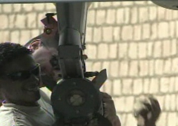 Iraqi Air Force Hellfire launch