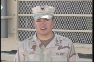 Petty Officer 3rd Class Luna