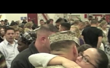 Marines Return Home from Deployment