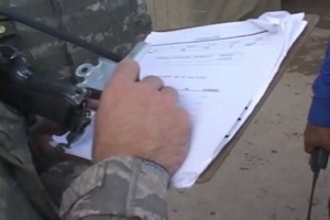 732nd Security Forces Airmen Patrol Iraqi Checkpoints