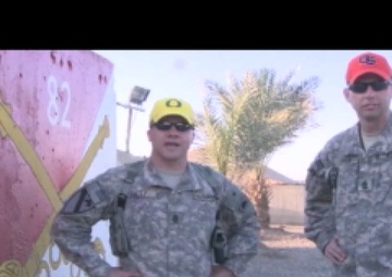 Command Sgt. Maj. Getz, Sgt. Maj. Talmin