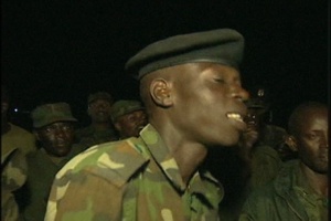 Ugandan Soldiers Singing