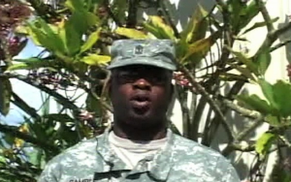 1st Sgt. Gamble