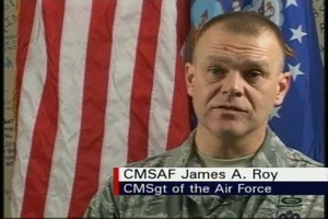 Air Force Report: CMSAF Visit