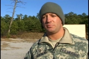 Senior Airman Chandler, Senior Master Sgt. DeRemer