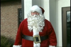 Santa Shouts Out to the Ashten Underhill School