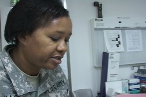 Soldiers Receive Vaccinations