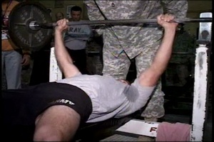 Kandahar Air Field Bench Press Challenge