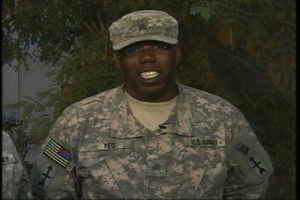 Lt. Col. Donovan, Sgt. Yeo