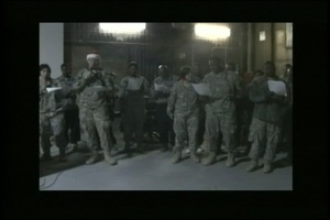 Soldiers Singing Carols