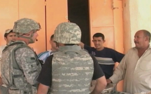 U.S. Soldiers Conduct Foot Patrol To Collect Information On Area Tribes
