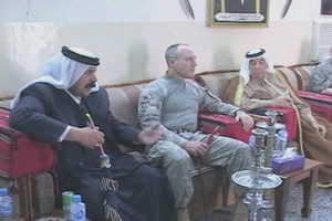 U.S. Soldiers Visit Sheik to Discuss Issues