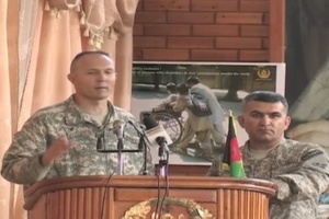 Col. George - Rule of Law Conference, Asadabad, Afghanistan