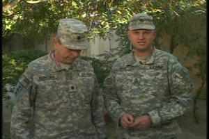 Lt. Col. Donovan and Sgt. 1st Class Bryce