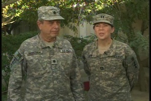 Lt. Col. Donovan and Capt. LeMay