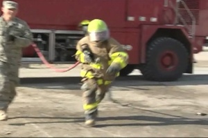 Ali Base Firefighters Train Iraqi's