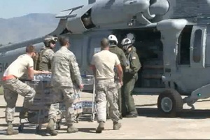 USS Carl Vinson Sailors Deliver Supplies to Haiti
