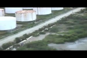 Bottled Water Arrives for Hatians in Need
