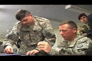US Forces Sign Over Taqaddum