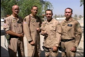 Sgt. Kennedy, Capt. Lyons, Sgt. Wayne, Officer Lemens