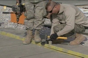 Tent Construction for Troop Surge